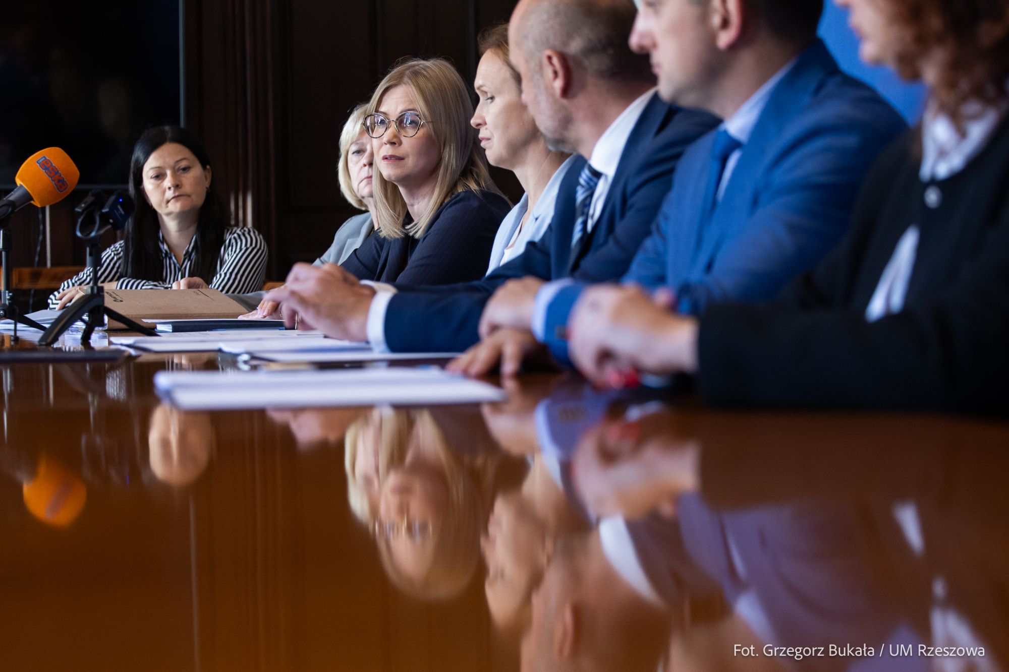 zdjęcie z podpisania umowy dotyczącej wsp&oacute;łpracy Rzeszowa i Iwano - Frankiwska,fot. Grzegorz Bukała, Urząd Miasta Rzeszowa